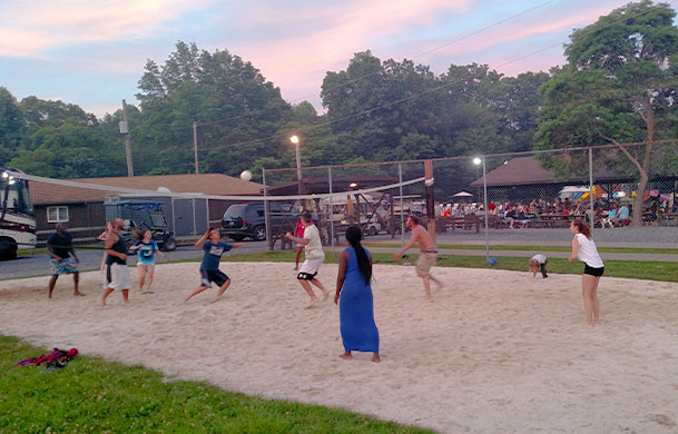 Outdoor activities at Adventure Bound Eagles Peak