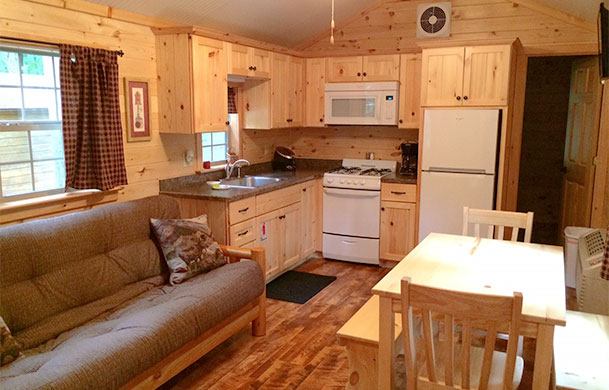 Deluxe Cabin interior